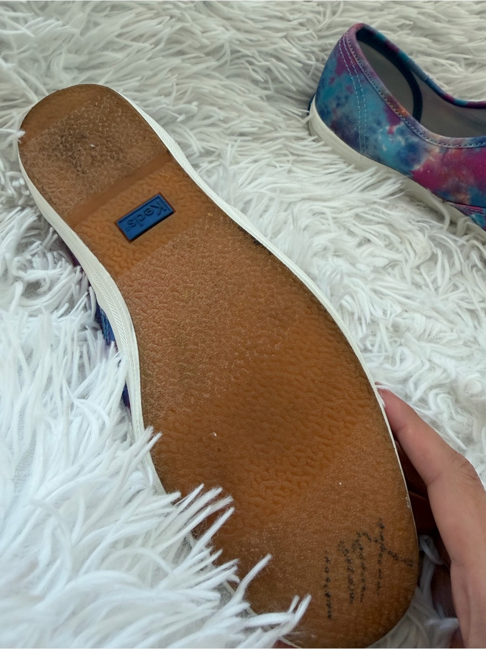 Keds Tie-Dye Canvas Sneakers Women's Size 9 Like New — image 3 of 7